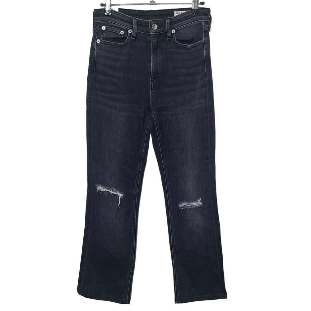 3/$30 rag & bone Nina High Rise Cigarette Ankle Jeans in Grafton Size 25